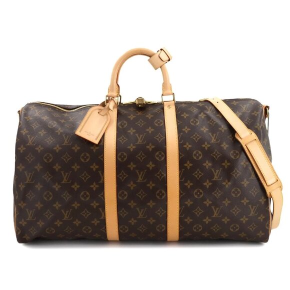 LOUIS VUITTON Monogram Keepall Bandouliere 55 Luggage M41414 Unisex 90281981 - Picture 1 of 10